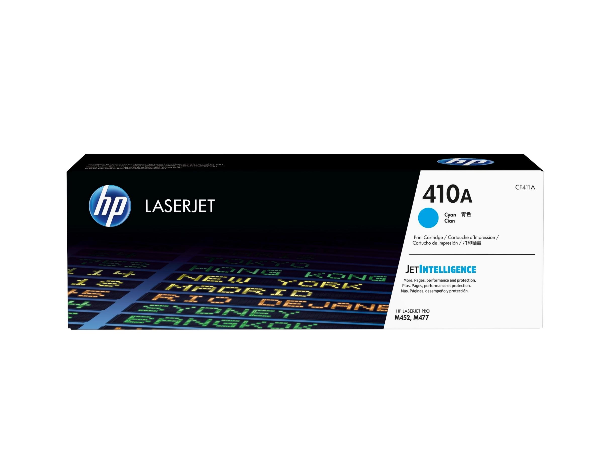 TONER HP 410A CYAN (CF411A) LASERJET M477/M478/M452 2300 PAG.
